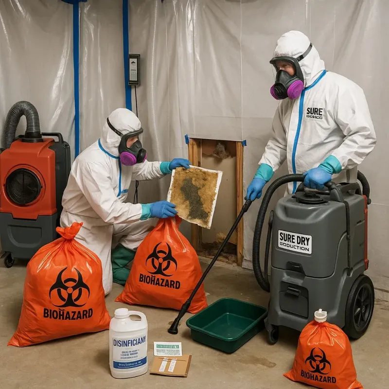 Contaminated Water Handling Protocols process in Fairfield, IL