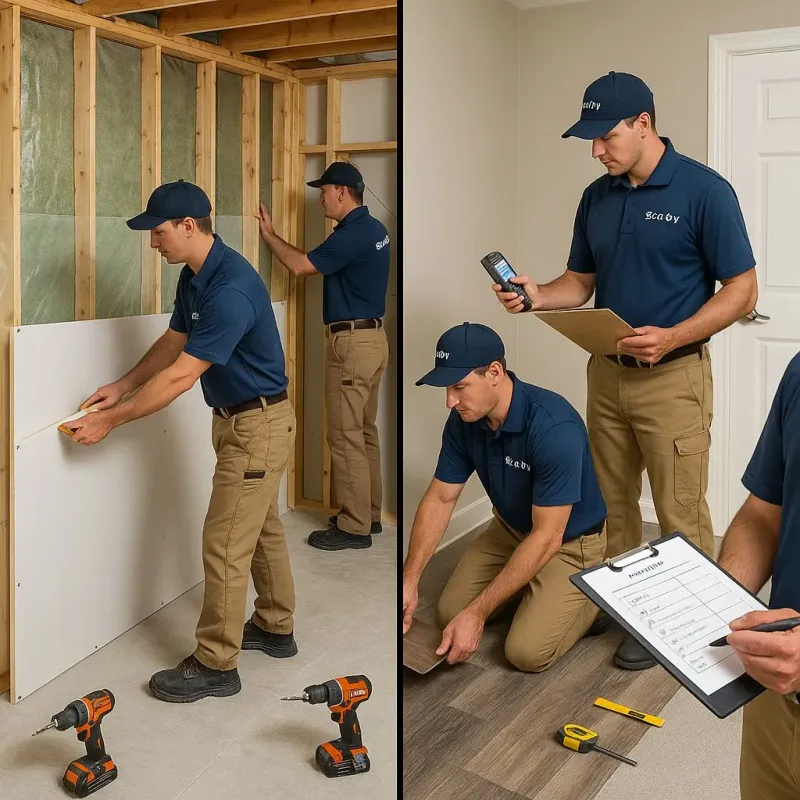 Repairs and Reconstruction process in Fairfield, IL