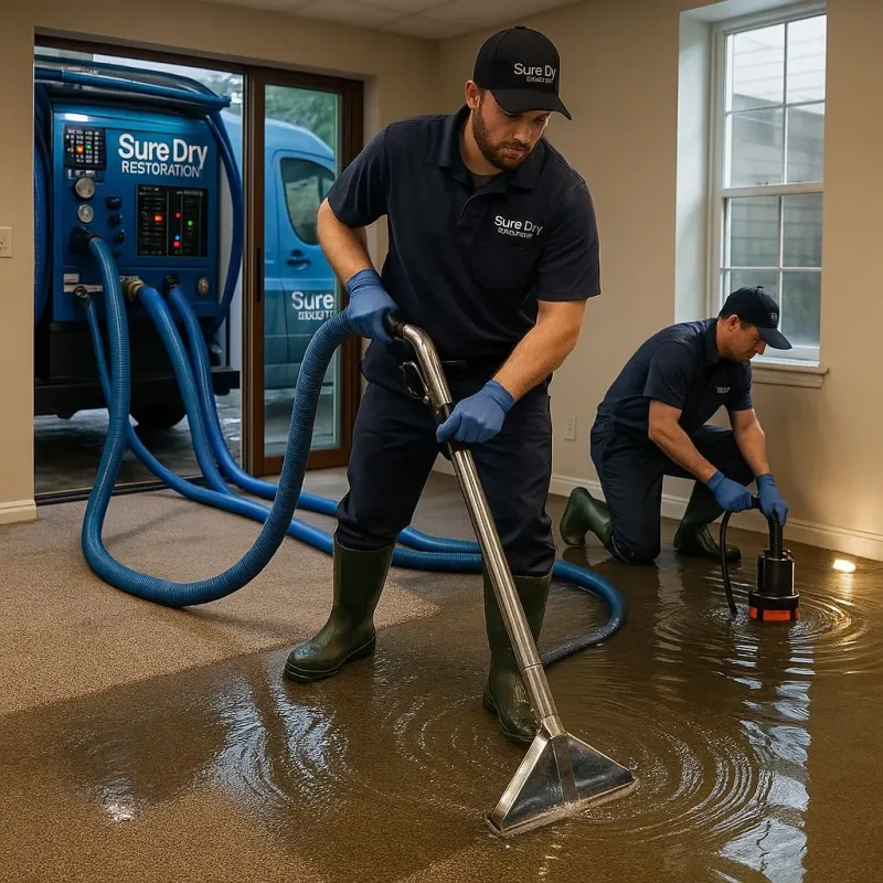 Water Extraction and Removal process in Fairfield, IL